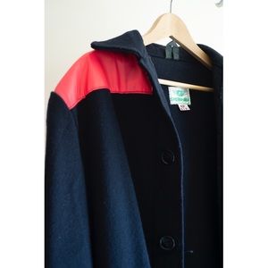 VINTAGE GREENHAM WOOL HEAVY COAT